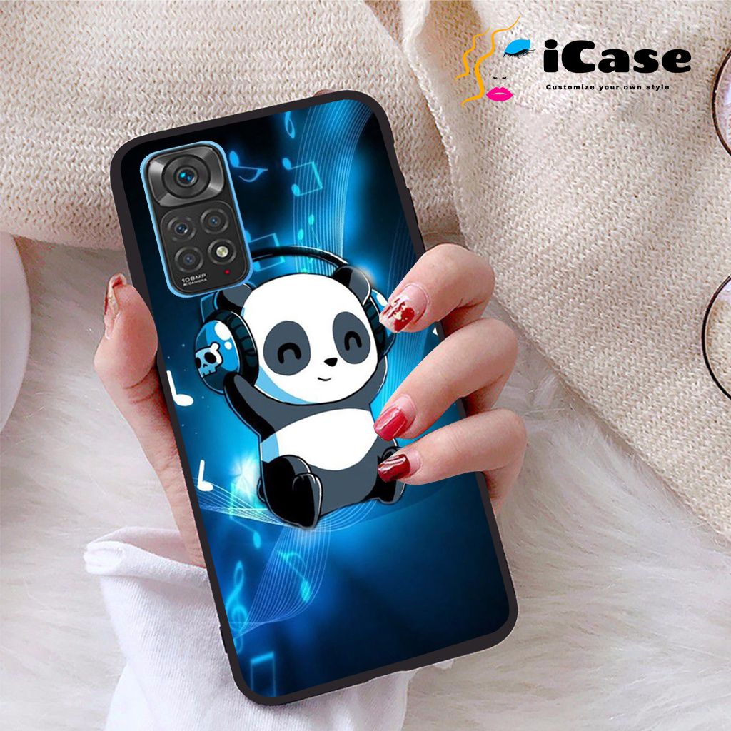 Ốp lưng Xiaomi Redmi Note 11S 4G viền dẻo TPU BST Panda