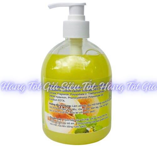 (GIÁ DÙNG THỬ) Nước rửa tay WHITE LOVE CARE 500ml