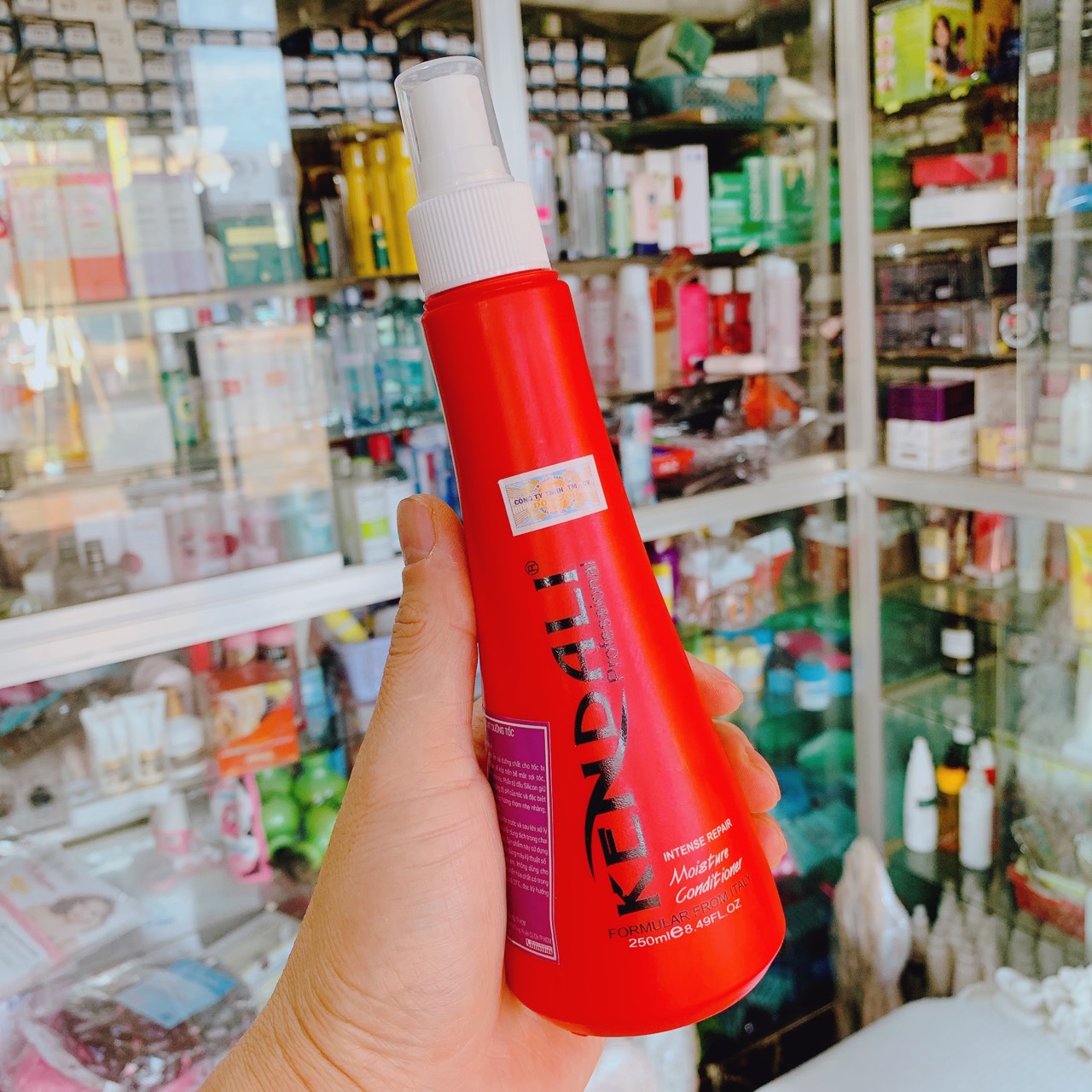 Xịt dưỡng tím kendali argan oil 250ml
