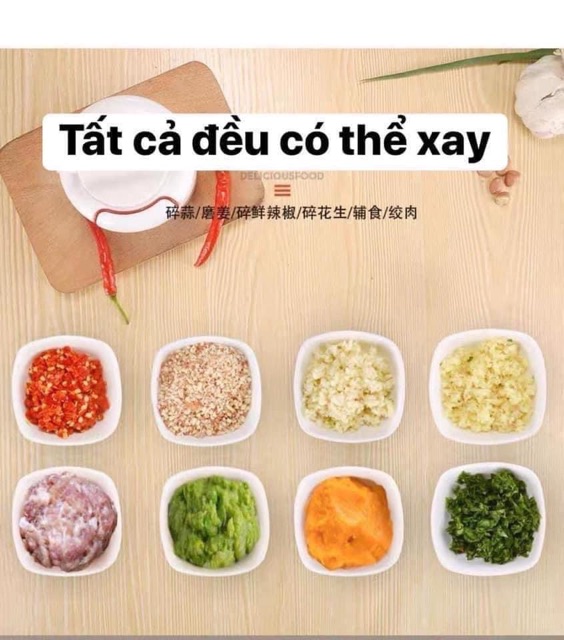 MÁY XAY TỎI ỚT MINI