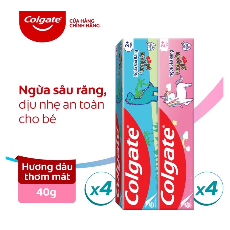 Colgate Kid -Kem đánh răng dâu 40g