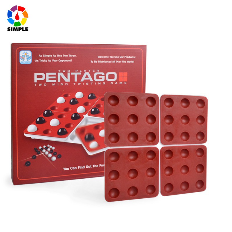 Đồ chơi Boardgame Cờ xoay Pentago