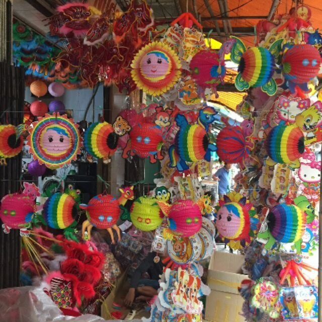 Lồng Đèn  Giấy TRung Thu Hình Thú Các Loại (Đồng giá 6k)