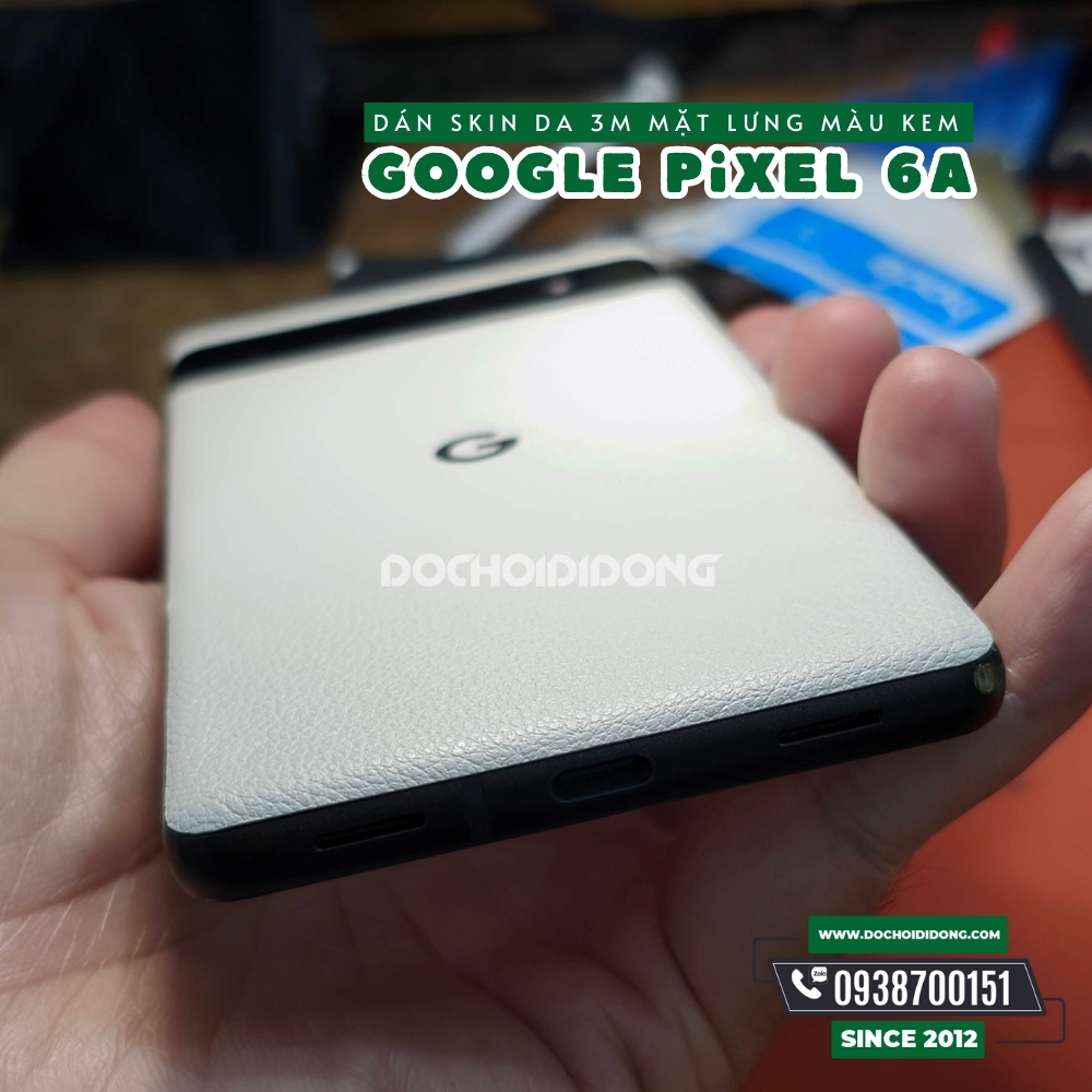Miếng dán PPF skin cao cấp đổi màu mặt lưng bảo vệ Google Pixel 6a