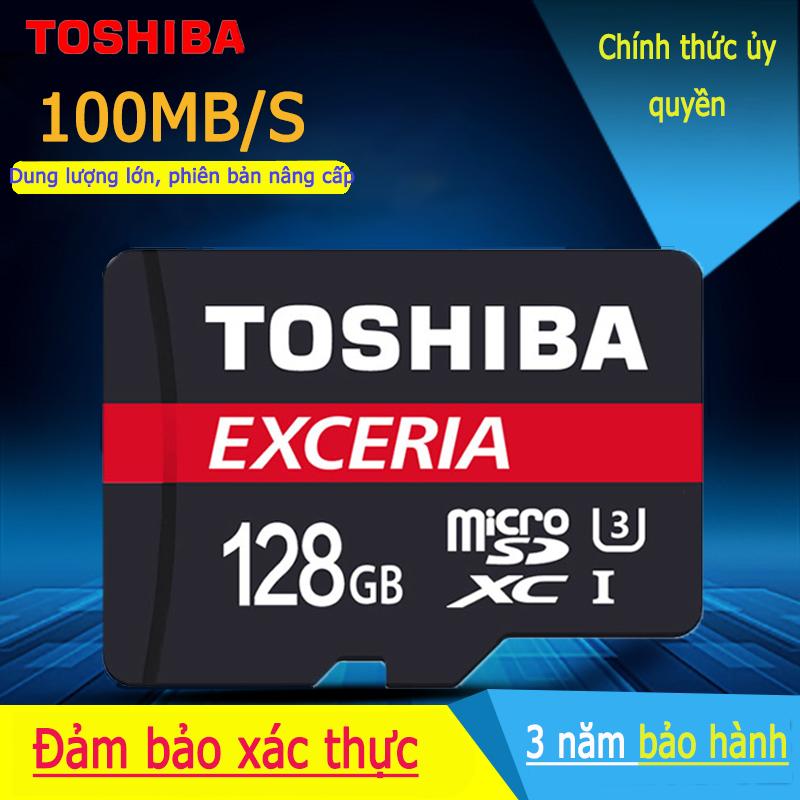 Thẻ nhớ Micro SDXC Toshiba 128 GB (100Mb/s) + Adapter + Đầu đọc thẻ Micro