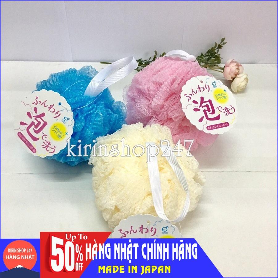 Bông tắm tạo bọt cao cấp Hàng Nhật Chính Hãng