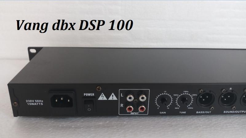 Vang cơ Karaoke cao cấp dbx DSP 100