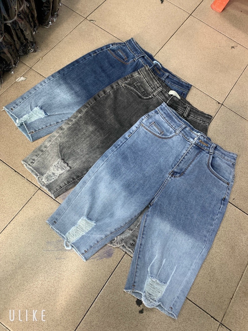 QUẦN JEAN NGỐ SKINNY GIÃN LỬNG NỮ CAO CẤP LOANG MÀU RÁCH CHÂN CAO CẤP NITI2 ĐỦ MÀU XANH, XÁM SIÊU LẠ, SIÊU MÁT MẺ, CỰC TÔN DÁNG, CHUẨN BODY