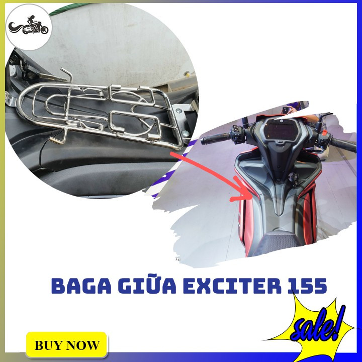 Baga Giữa Xe Exciter 155 Ex 2021 INOX 10li