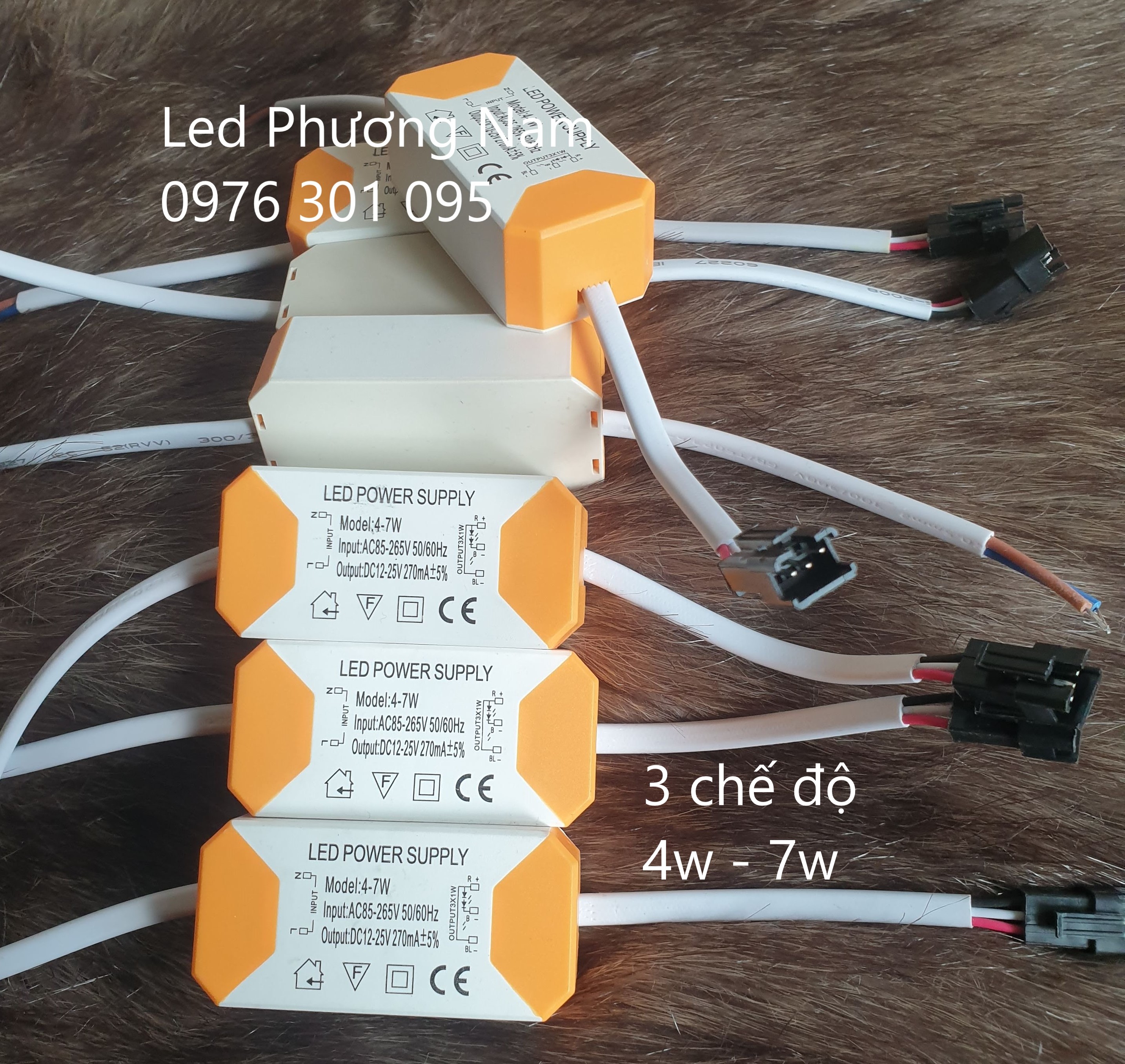 [Combo] 5 Tăng Phô 3 Chế Độ 4W-7W