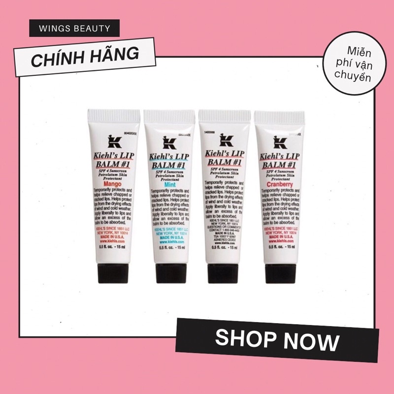 KIEHL'S - Son dưỡng Lip Balm #1 15ml