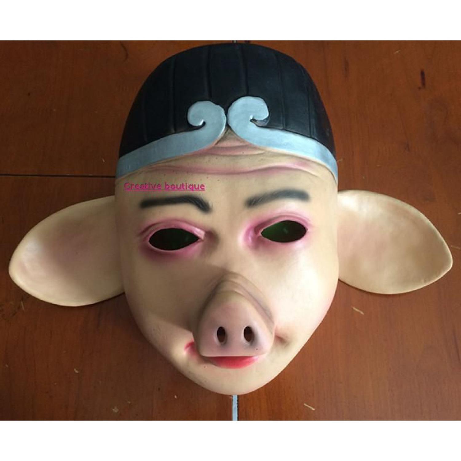 Mặt nạ hoá trang Trư Bát Giới loại trùm đầu cực kỳ dễ thương, mặt nạ halloween
