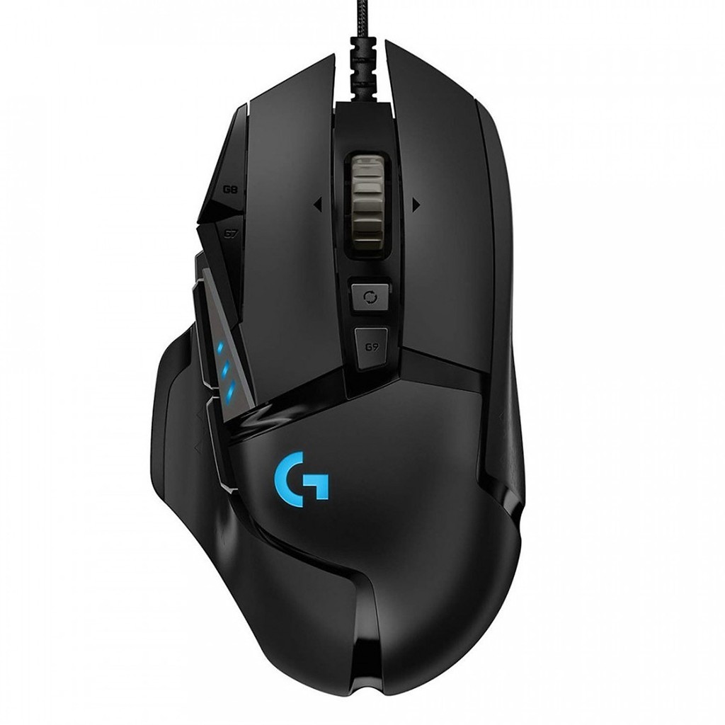 Chuột Logitech G502 | Top bán chạy Lazada Shopee Sendo Tiki 58 Chuột máy tính Logitech G502 HERO (Đen) - Hàng chính hãng