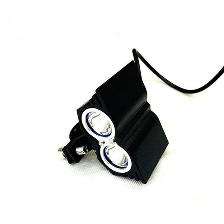 Đèn L2 cho xe máy,  Đèn trợ sáng cho xe máy đi đêm, dùng ĐIỆN BÌNH, bảo hành 3 THÁNG