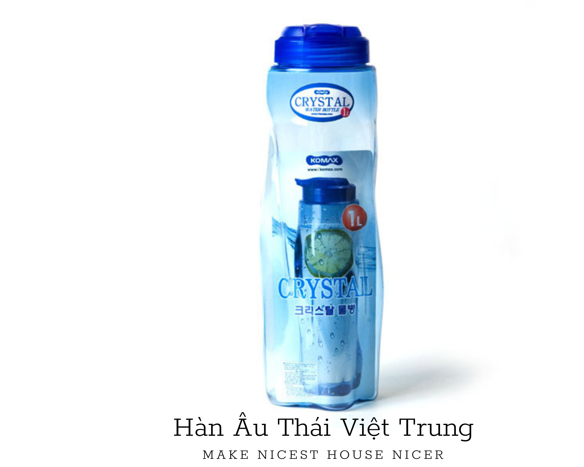 BÌNH CRYSTAL KOMAX HÀN QUỐC 1L - NO BPA