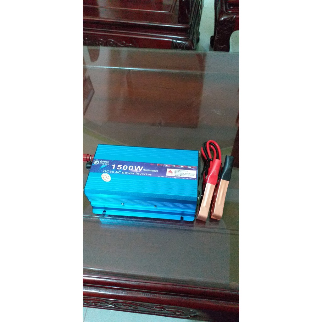 Bộ kích inverter 1500W - 12V lên 220V