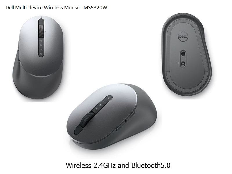Chuột máy tính Dell Multi-device Wireless Mouse MS5320W 