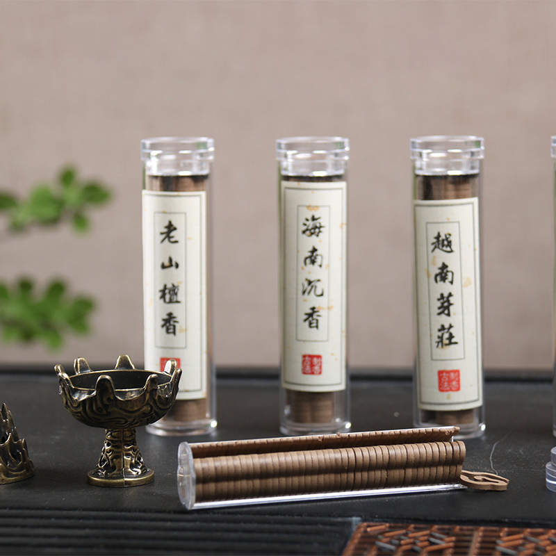 1 Ống nhang khoanh vân mây mini (tầm 40 khoanh nhang)