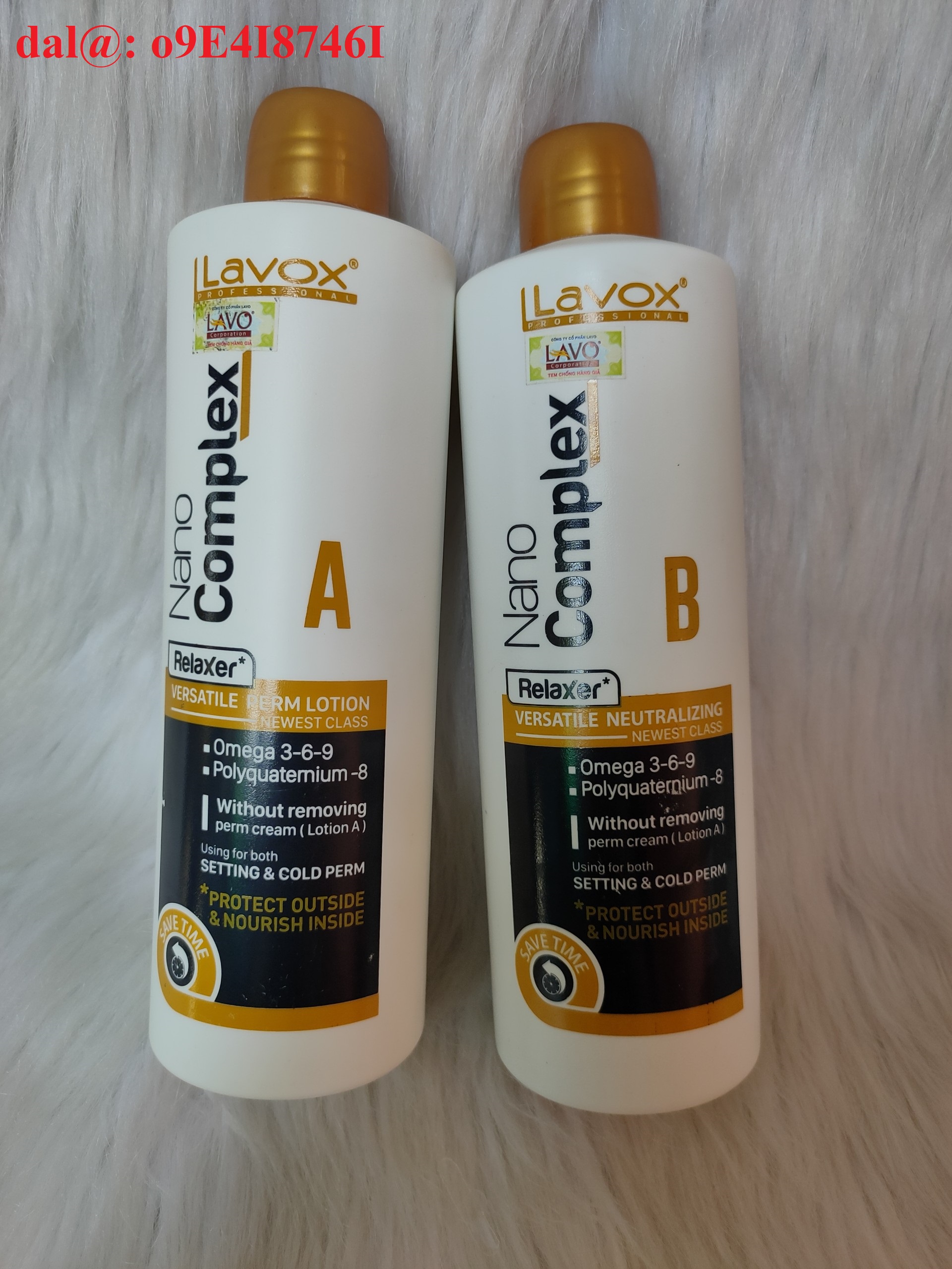 Uốn lạnh lavox nano complex RELAXER