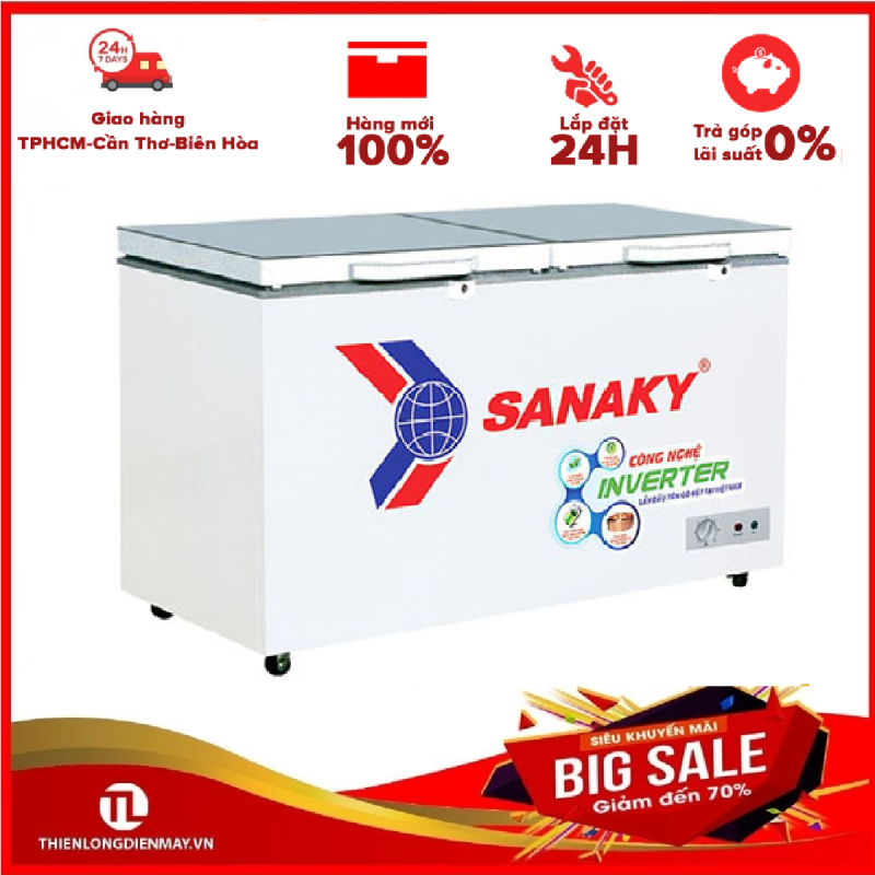 TỦ ĐÔNG INVERTER SANAKY 305 LÍT VH-4099A4K