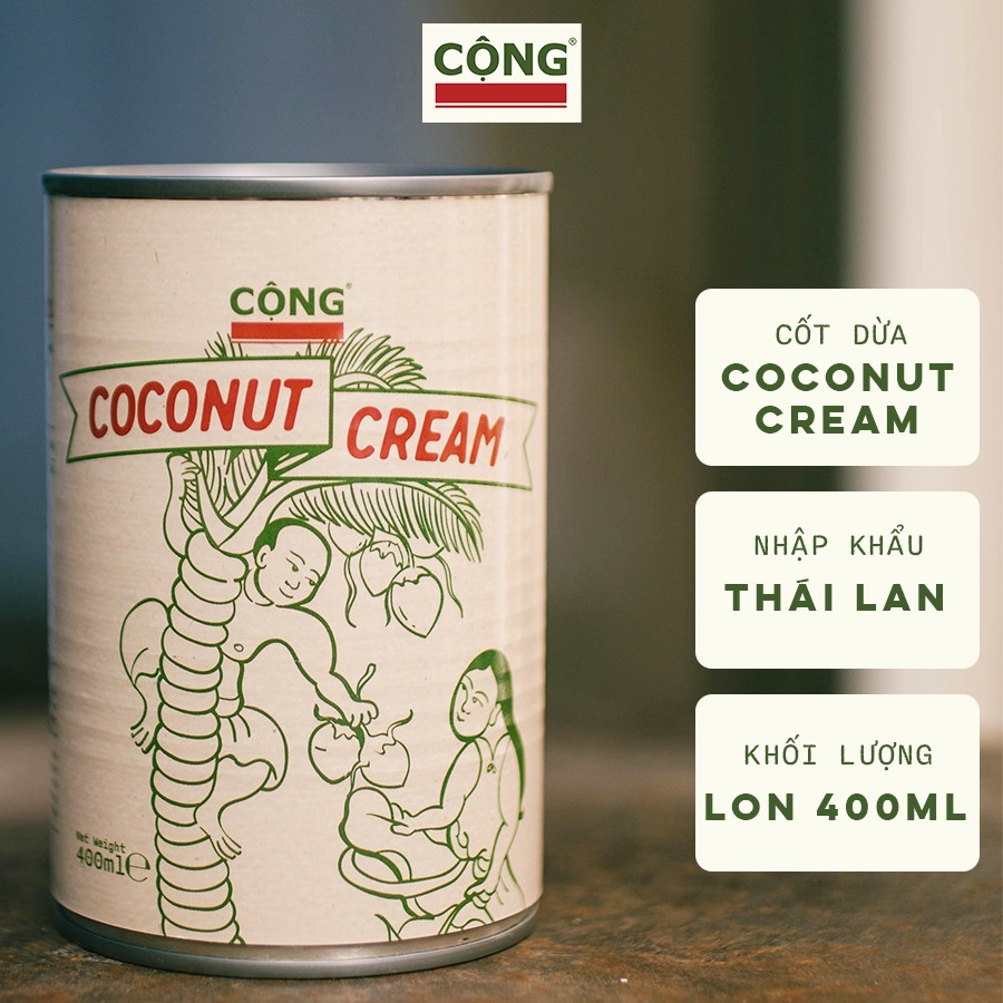 Cốt Dừa Và Kem Đặc Có Đường Bộ Đôi Tiết Kiệm Cộng Cà Phê
