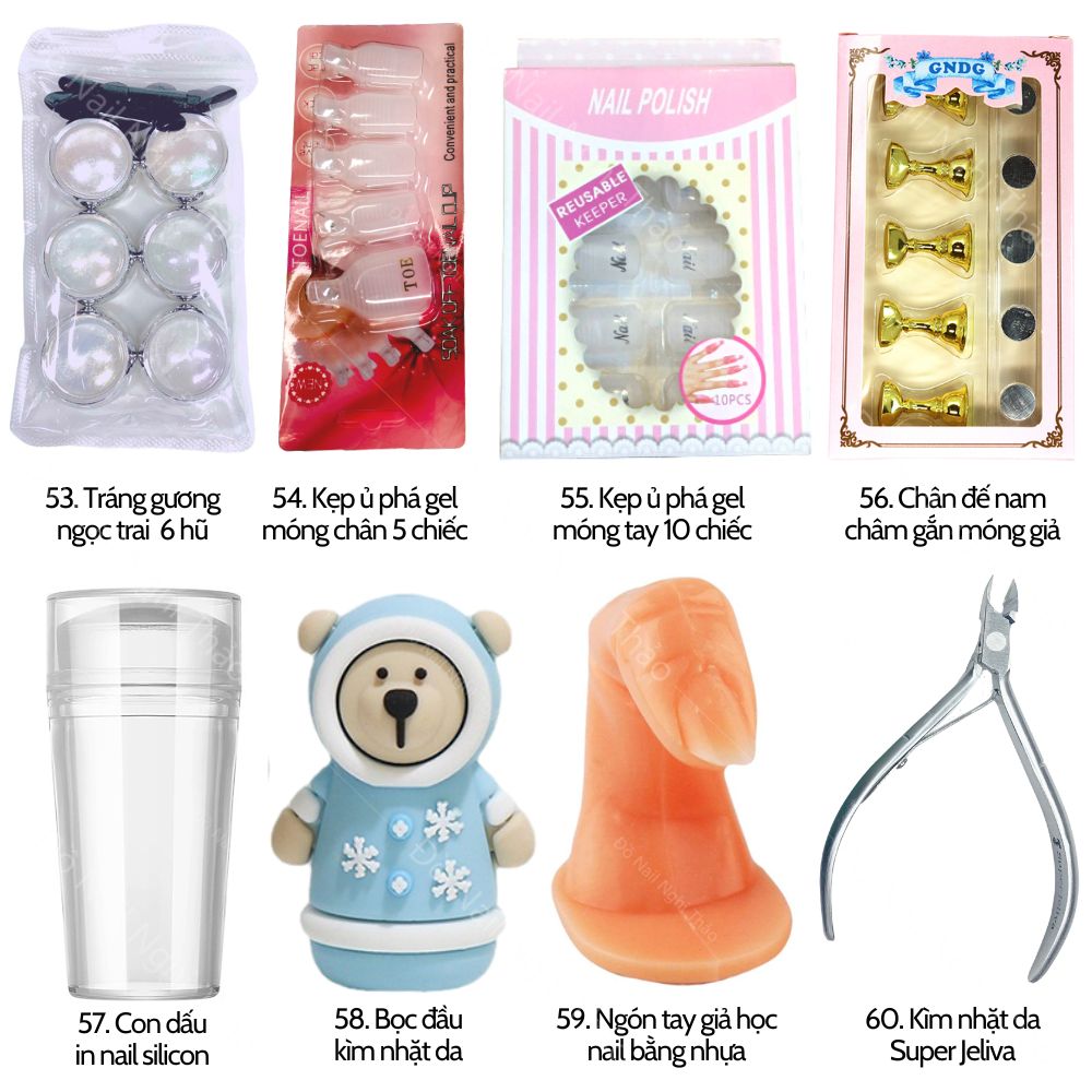 Combo làm nail đầy đủ chuyên nghiệp số 3