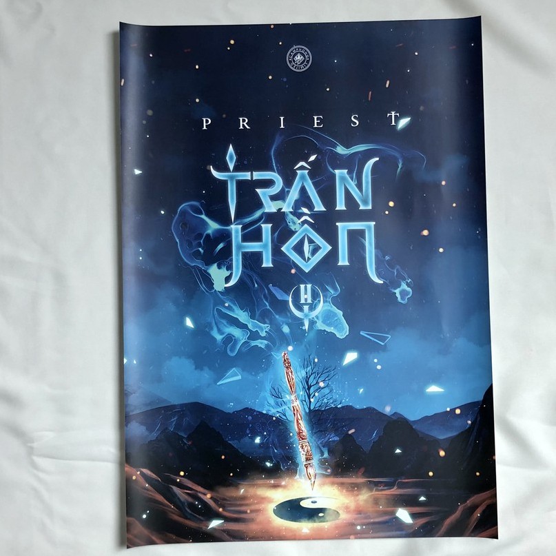 Poster Bìa Sách - Trấn Hồn - Cẩm Phong