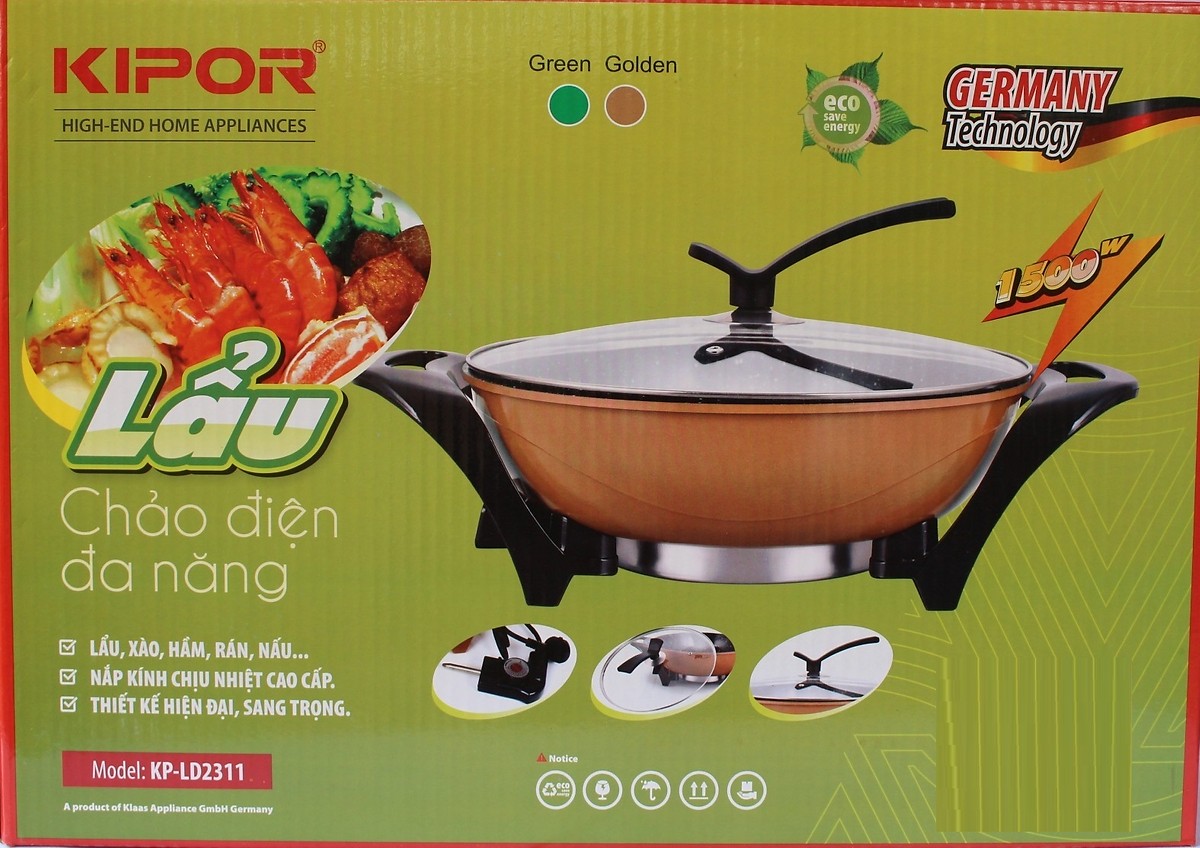 Chảo lẩu điện đa năng KIPOR KP-LD3211