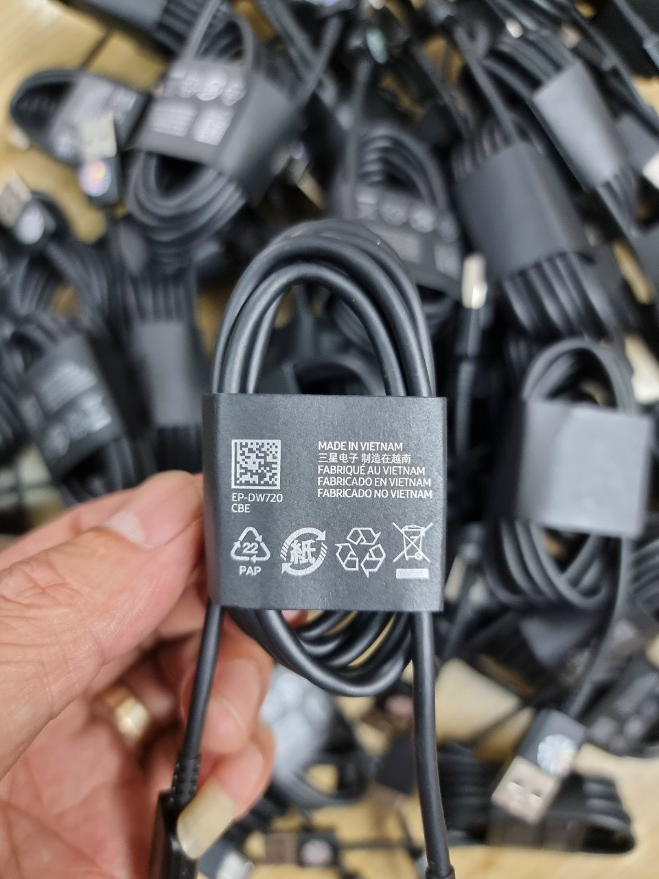 Cáp sạc usb c ra usb c nguyên bản gốc samsung