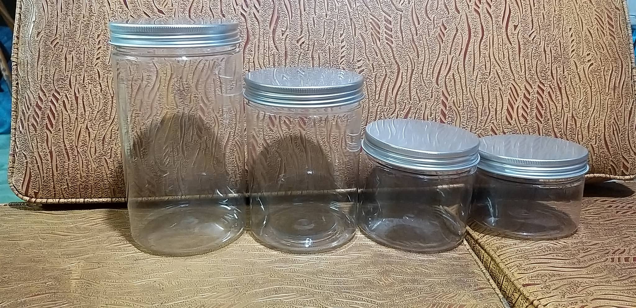 20 HỦ NHỰA PET NẮP BẠC 1000ML