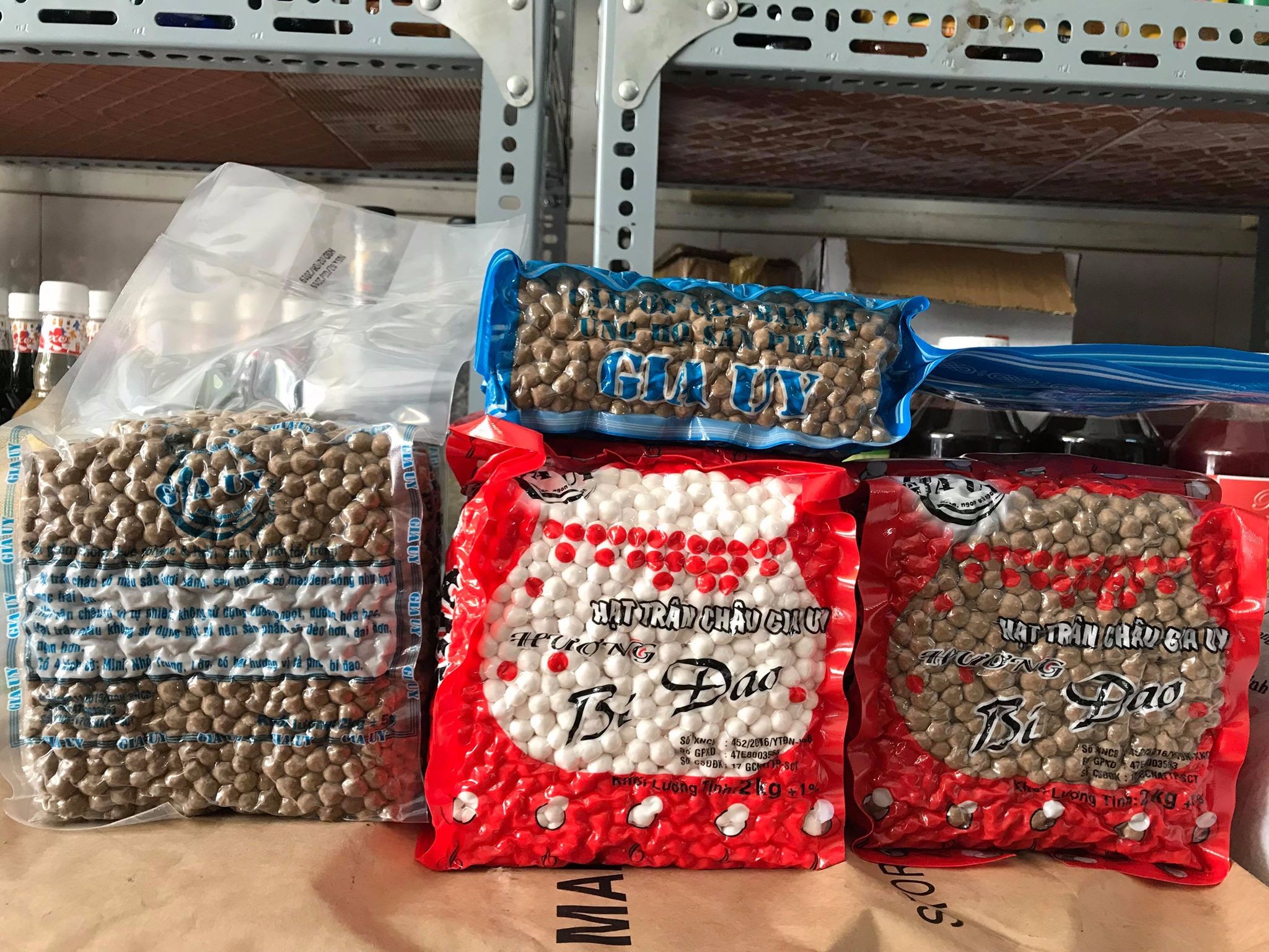 Trân Châu Gia Uy 2KG Đủ Mùi dai, dẻo