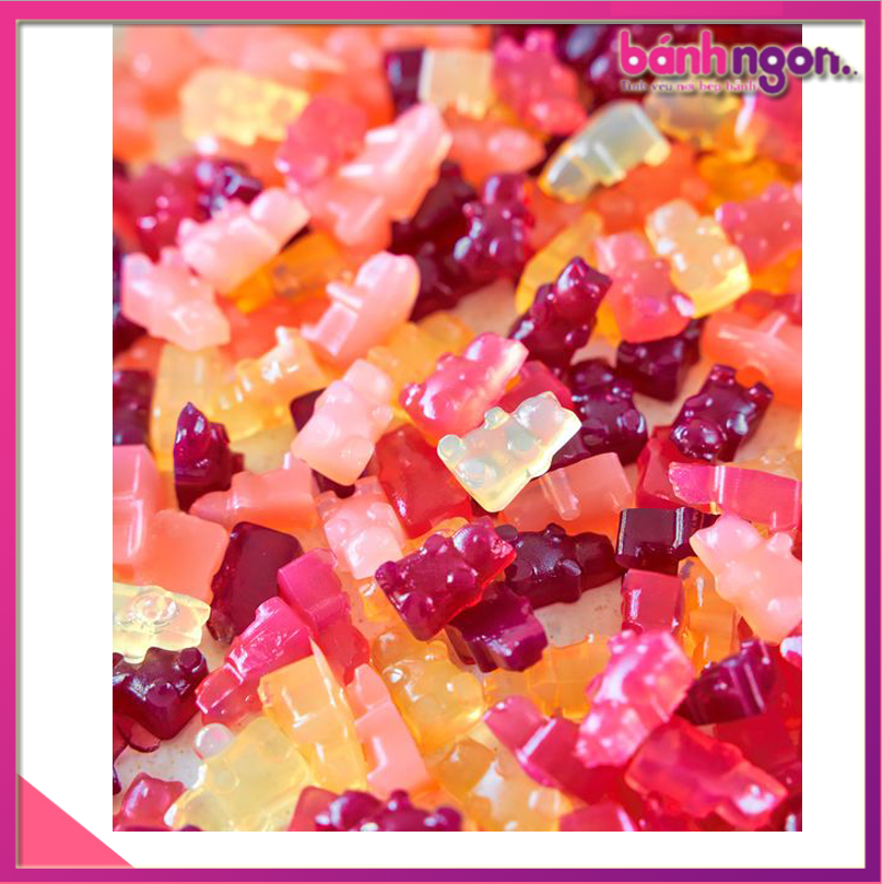 🍩🍩🍩 Khuôn silicon socola kẻo dẻo hình con gấu 🍩🍩🍩