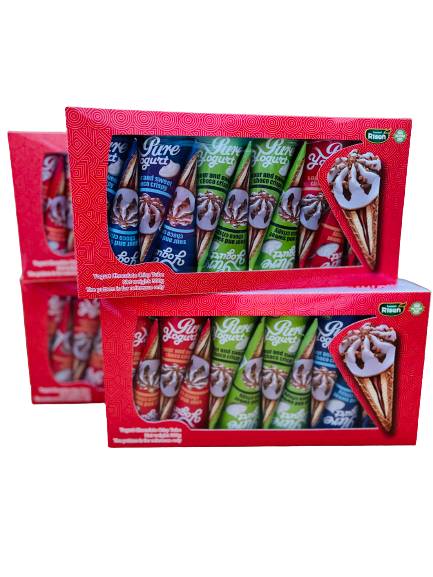 Hộp 12 Bánh Ốc Quế Nhân Socola Risen USA