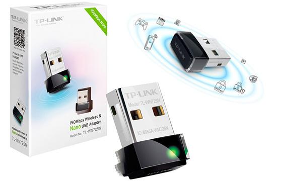 Usb Nano Thu Wifi Tp-Link Wn-725N Bắt Sóng Cực Mạnh