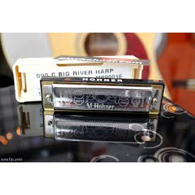 Kèn diatonic harmonica Hohner Big River Harp ( Full Tone, Key A, Bb, C, D ,E, F, G ) Nhập Khẩu Đức - Phân phối Sol.G