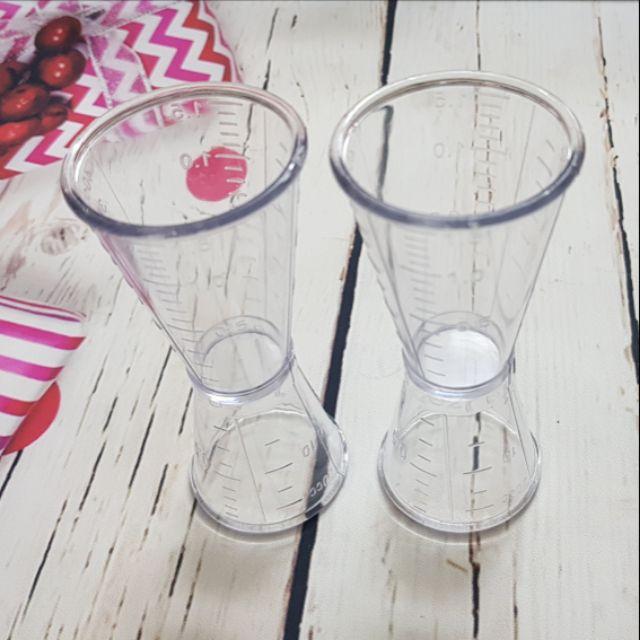 Ly đong nhựa 2 đầu dùng để định lượng - Double Jigger