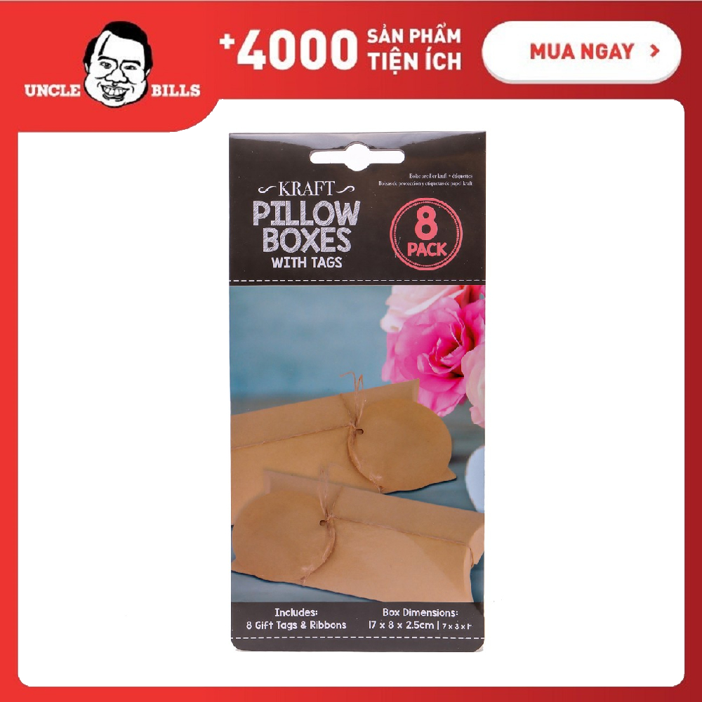 Hộp Giấy Kèm Nhãn 8 Cái UBL YA0002