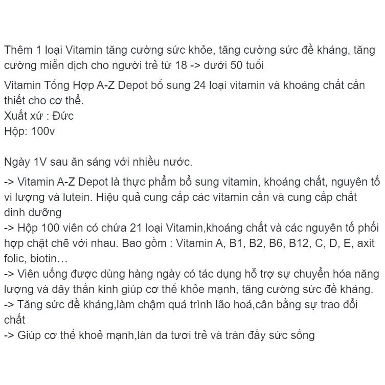 Hàng Đức đủ bill A-Z Depot Altapha