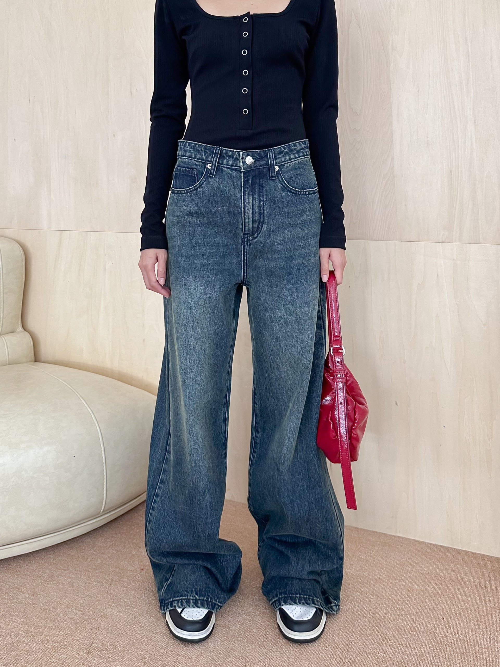 KIDO - Quần jean ống rộng HARRIS JEANS