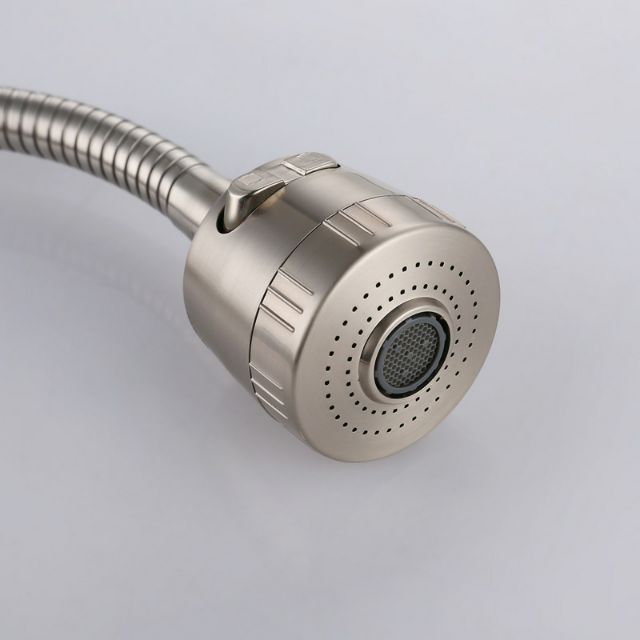 Vòi Lạnh Chậu Rửa bát đơn lạnh Cần Mềm- Sus304