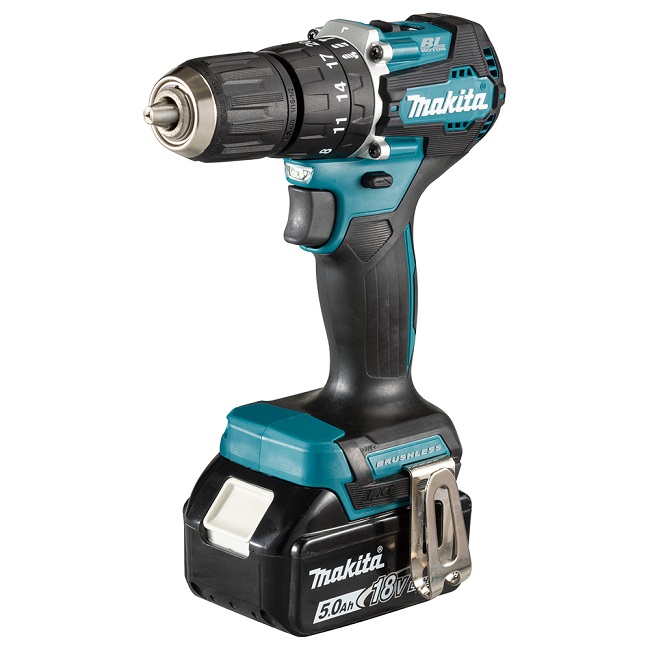Máy khoan búa vặn vít dùng pin 13mm makita - dhp487z