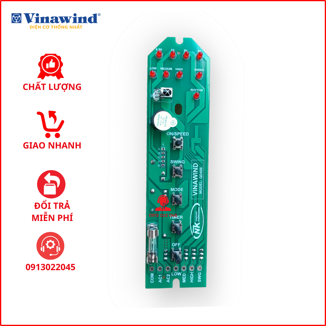 Mạch quạt CÂY Vinawind - Điện cơ thống nhất
