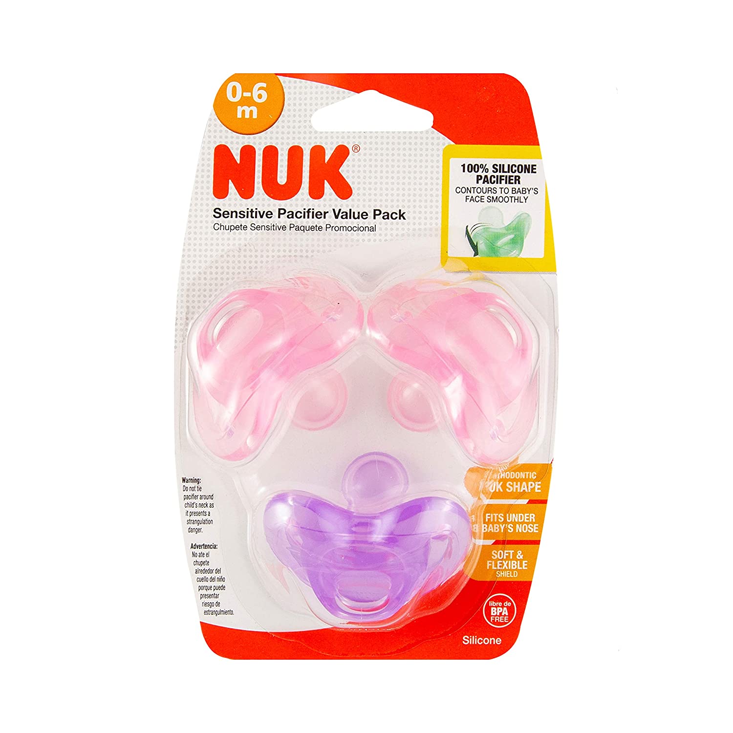 Ti ngậm NUK Pacifiers cho bé 0-6 tháng