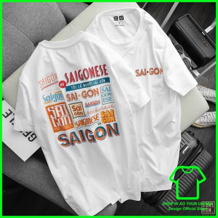 Áo thun sài gòn ese unisex áo phông sài gòn ese under sg