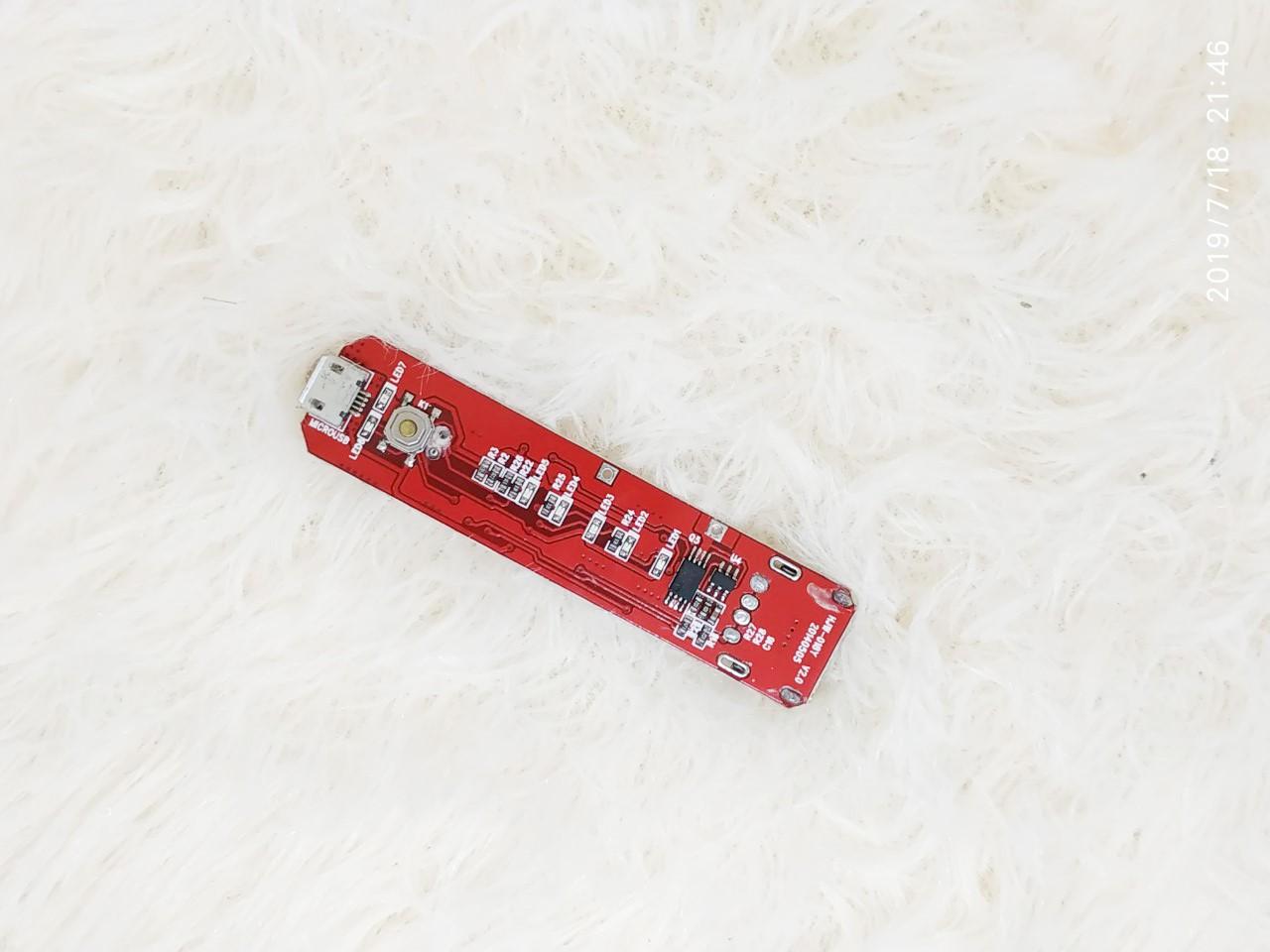 Mạch sạc dự phòng 5V2A (KV05) đỏ