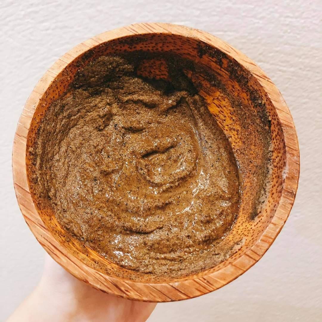 [HCM]BỘT BẮC CÁM GẠO CAFE TẨY DA CHẾT TRẮNG DA