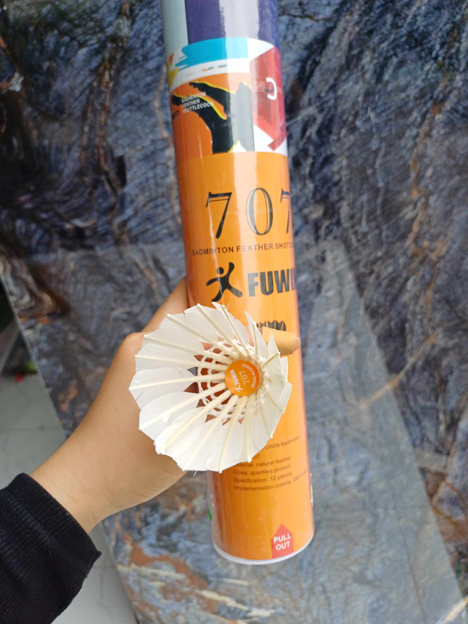 Ống cầu lông 12 trái Fuwin