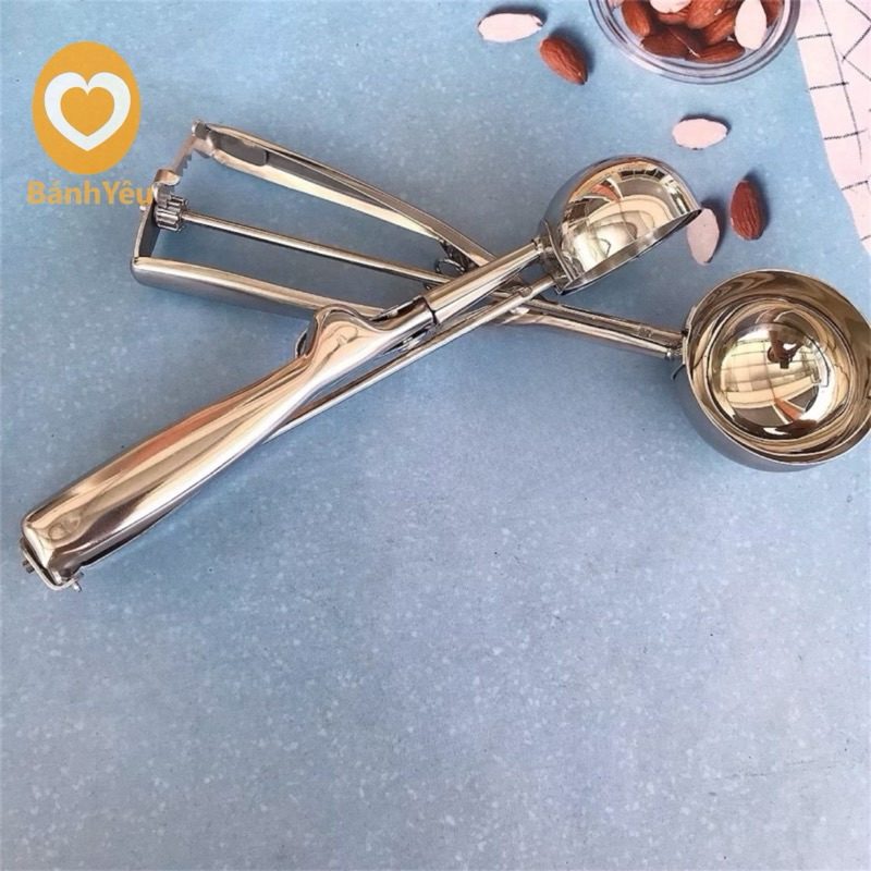 Muỗng múc kem inox nhỏ