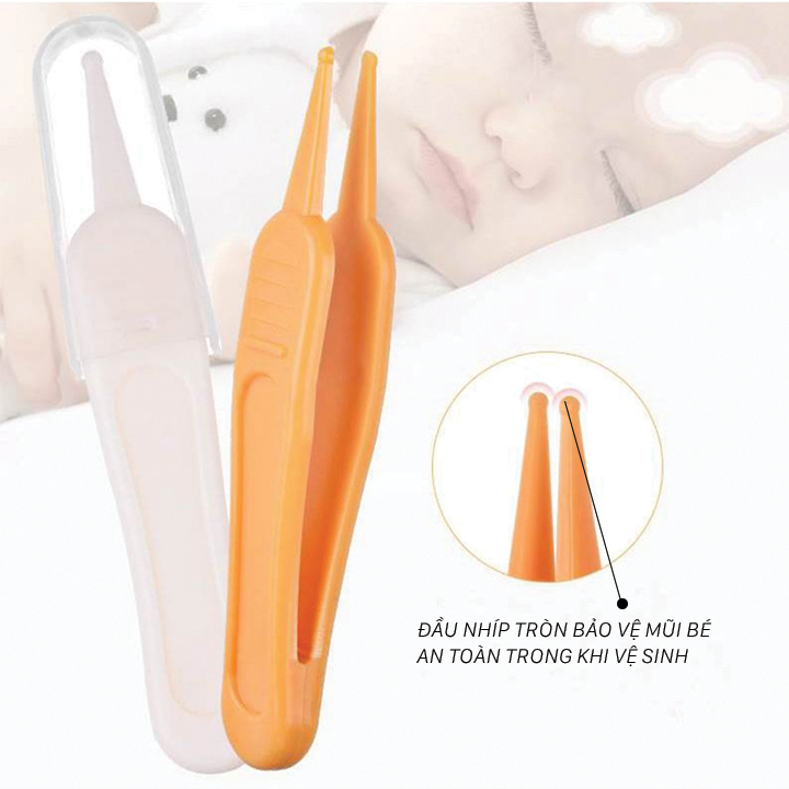Dụng cụ gắp gỉ mũi an toàn cho bé
