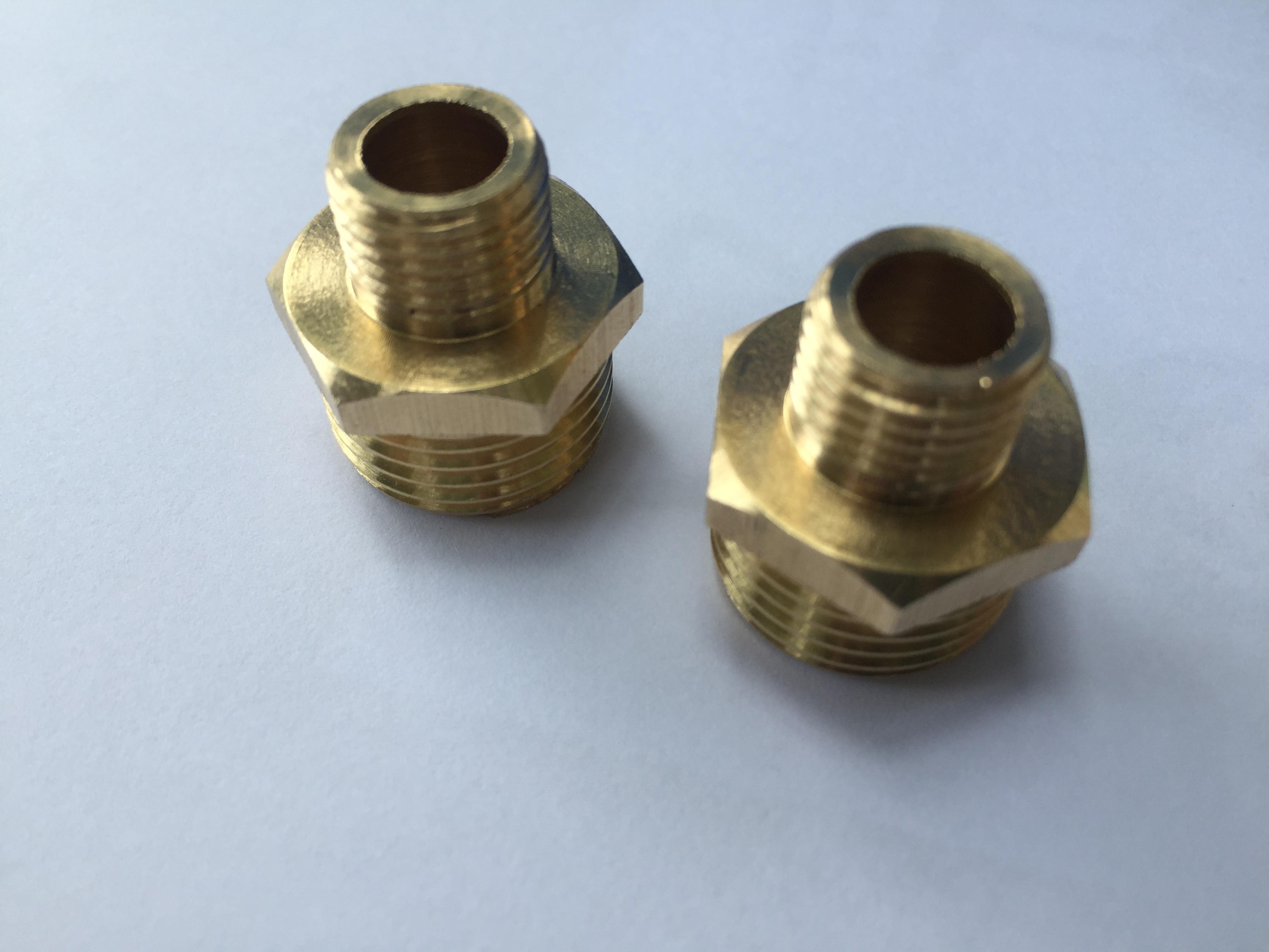 2 chiếc kép đồng đầu ren 21-12
